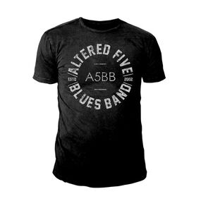 T-shirt Altered Five Blues Band black